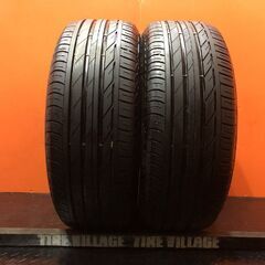 BS BRIDGESTONE TURANZA T001 225/50R18 18インチ 夏タイヤ 2本 20年製 バリ溝 エスティマ エリシオン オデッセイ等　(KTO140)