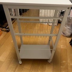 スチールラック　ホワイトの画像