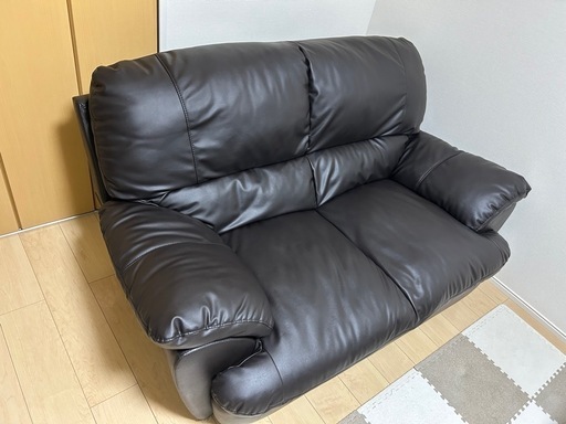 ニトリ　2人がけソファー、テレビ台セット