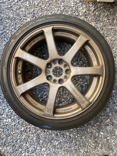 ワークエモーション　18インチタイヤ付き4本セット