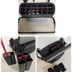 Shimano シマノ セフィアエギストッカー WB-235I Lブラック エギング バッグ タックルボックスの画像