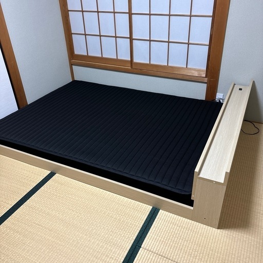 ダブルベッドフレーム\u0026ポケットコイル