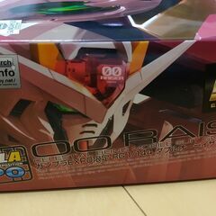 RG 1/144 ガンダムベース限定 ダブルオーライザー[トランザムクリア] プラモデル　ガンプラの画像