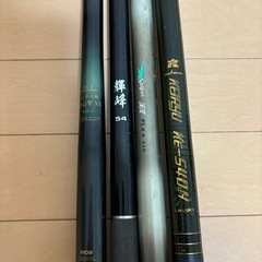 渓流竿　鮎竿7本まとめ売り