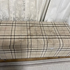 NOCE タータンチェック　ベンチ　収納の画像