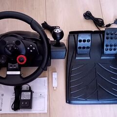 Driving Force GT(ハンコン)+コンバータ（PS3,PS4,PS5）の画像
