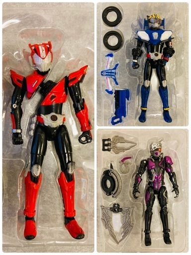 仮面ライダー ドライブ　フィギュア 3体