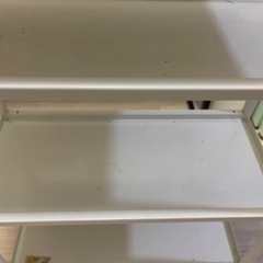 ※受け渡し者確定　IKEA ラック 白 ホワイト【2024年10月6日まで引取希望/配送不可】の画像