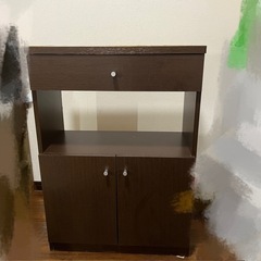 無料　電話台　収納家具