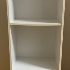 カラーボックス A4サイズ対応 白の画像