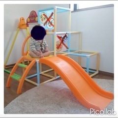アンパン遊具　ジャングルジム　滑り台　ブランコの画像