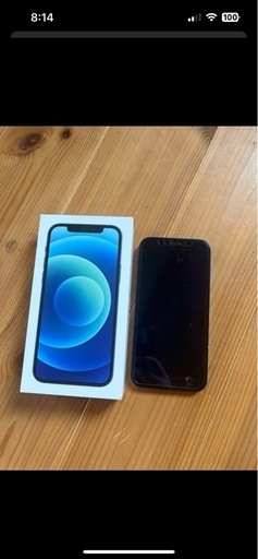 ほぼ美品 iPhone12 ブルー 128GB SIMフリー