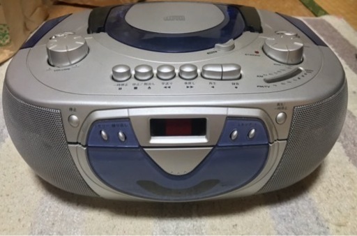 ラジカセ　CDプレーヤー　録音可能