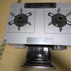 中古　ガスコンロ（LPガス用）HaRman G55SVL　現状渡し