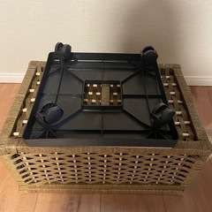 収納ボックス　キャスター付き　の画像