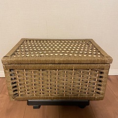 収納ボックス　キャスター付き　の画像