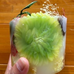 フラワーキャンドル