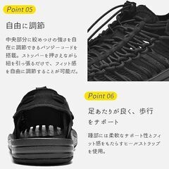 【価格交渉OK】 新品未使用 24.5cm スポーツサンダル レディース 滑り止め 速乾の画像