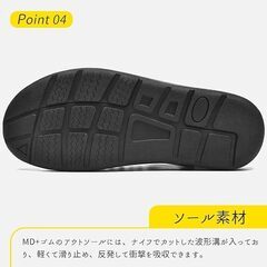 【価格交渉OK】 新品未使用 24.5cm スポーツサンダル レディース 滑り止め 速乾の画像