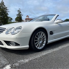メルセデスベンツ 希少の中期7速AT R230 SL350 AM...