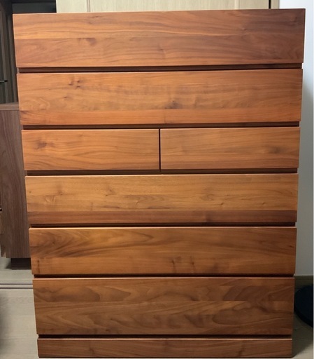 フライミー｜高野木工　ハイチェスト　ウォルナット材