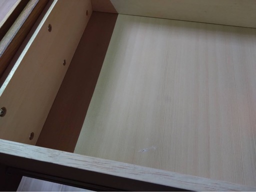【値下げ】無印良品　カップボード　オーク材