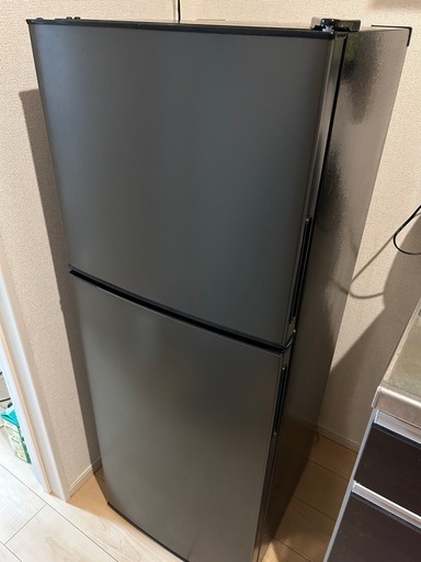 2ドア冷蔵庫　