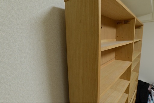 【最終値下げ】無印良品　薄型本棚　２個セット