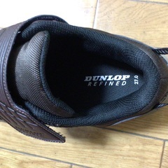 27cmシューズ ダンロップ マジックテープの画像