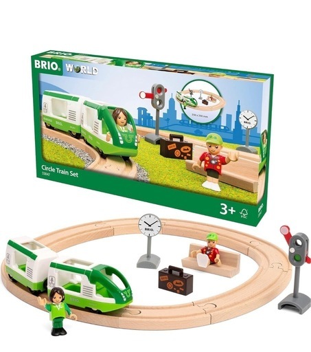 BRIO ブリオ 電車 レール 木製　トレイン　スターターセット　ブリオ　レール　電車　木のおもちゃ　木の電車