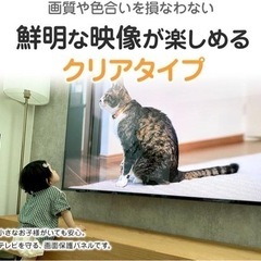 値下げしました！新品未使用！格安！MMK 有機ELテレビ保護パネ...