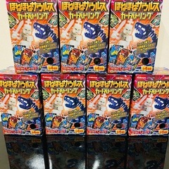 新品まとめ売り　ほねほねザウルスカードバトリング