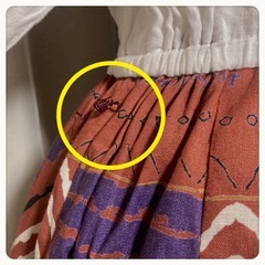 ꒰BOUTIQUE꒱民族衣装風 半袖 バルーンスリーブ ワンピースの画像