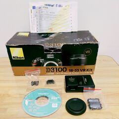 🍎NIKON デジタル一眼レフカメラ D3100の画像