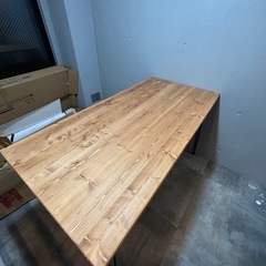 LOWYA 天然木テーブル 2ヶ月使用