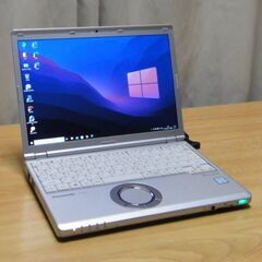 美品・高性能 Panasonic Let’s note CF-SZ6 Windows10pro Office2021pro搭載 Corei5 M.2 SSD 256GB メモリ8GB WiFi Bluetooth Webカメラ DVDドライブ非搭載モデルの画像