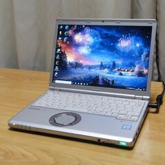 美品・高性能 Panasonic Let’s note CF-SZ6 Windows10pro Office2021pro搭載 Corei5 M.2 SSD 256GB メモリ8GB WiFi Bluetooth Webカメラ DVDドライブ非搭載モデルの画像