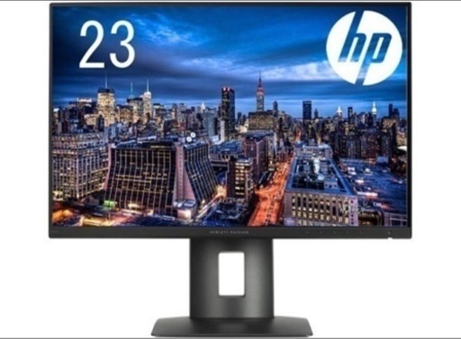 【美品】HP PCモニター 23インチ 画面回転・高さ調整可能！