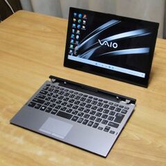 ②美品・高性能 Sony VAIO Pro PA 2in1 PC Windows11pro Office2021pro搭載 Corei5 M.2 SSD 256GB メモリー8GB WiFi Bluetooth Webカメラ DVDドライブ非搭載モデルの画像