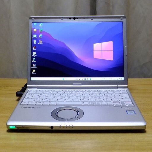 ②美品・高性能 Panasonic Let’s note CF-SV Windows11pro Office2021pro搭載 Corei5 NVMe SSD 256GB メモリ8GB WiFi Bluetooth Webカメラ DVDドライブ非搭載モデル