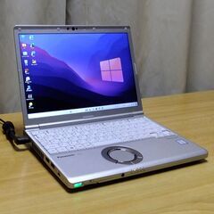②美品・高性能 Panasonic Let’s note CF-SV Windows11pro Office2021pro搭載 Corei5 NVMe SSD 256GB メモリ8GB WiFi Bluetooth Webカメラ DVDドライブ非搭載モデルの画像