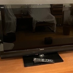 日立　液晶37Vインチ　録画機能付きWooo L37-XP08