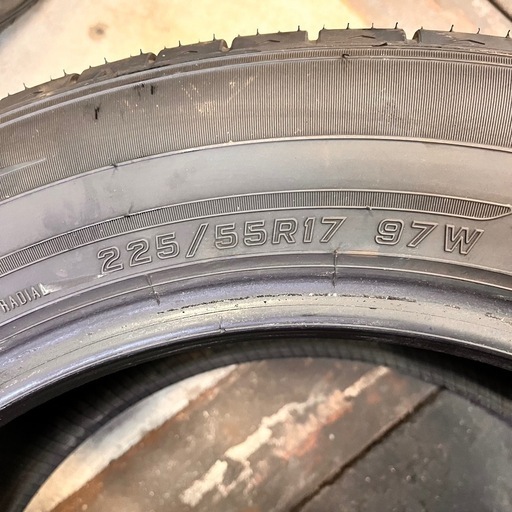 ダンロップ DUNLOP ENASAVE RV505 225/55-17夏タイヤ 4本セット ハイエース エスティマ アルファード