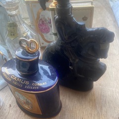 値下げ高級ブランデーの空瓶まとめの画像