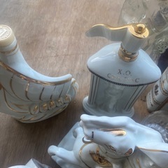 値下げ高級ブランデーの空瓶まとめの画像