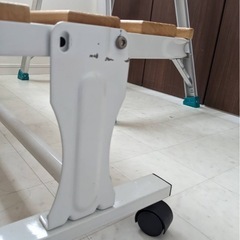 ベッド　折り畳みすのこベッド　セミダブル　　　　の画像