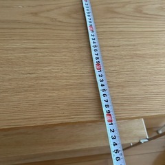 受付終了　ステンレスユニットシェルフ　オーク材棚の画像