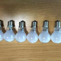 白熱電球100V54W 17mm中古