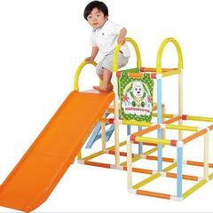 室内用滑り台 ジャングルジム ワンワンとうーたん