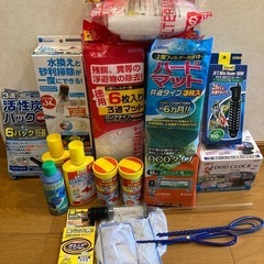 シマカノコ貝他、金魚飼育用品の画像